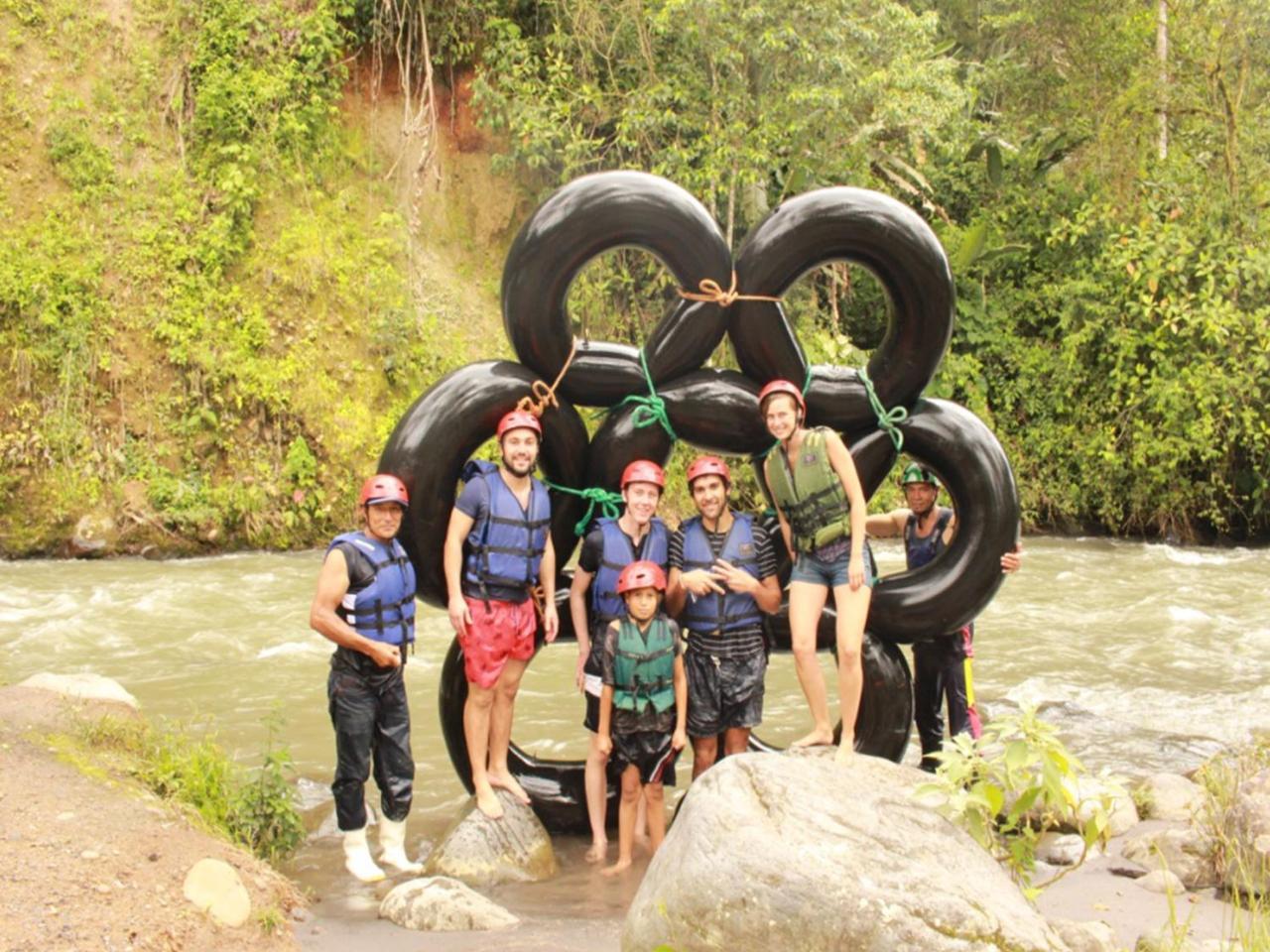 Mindo Eco Chalet Con Rio Y Cascada 외부 사진